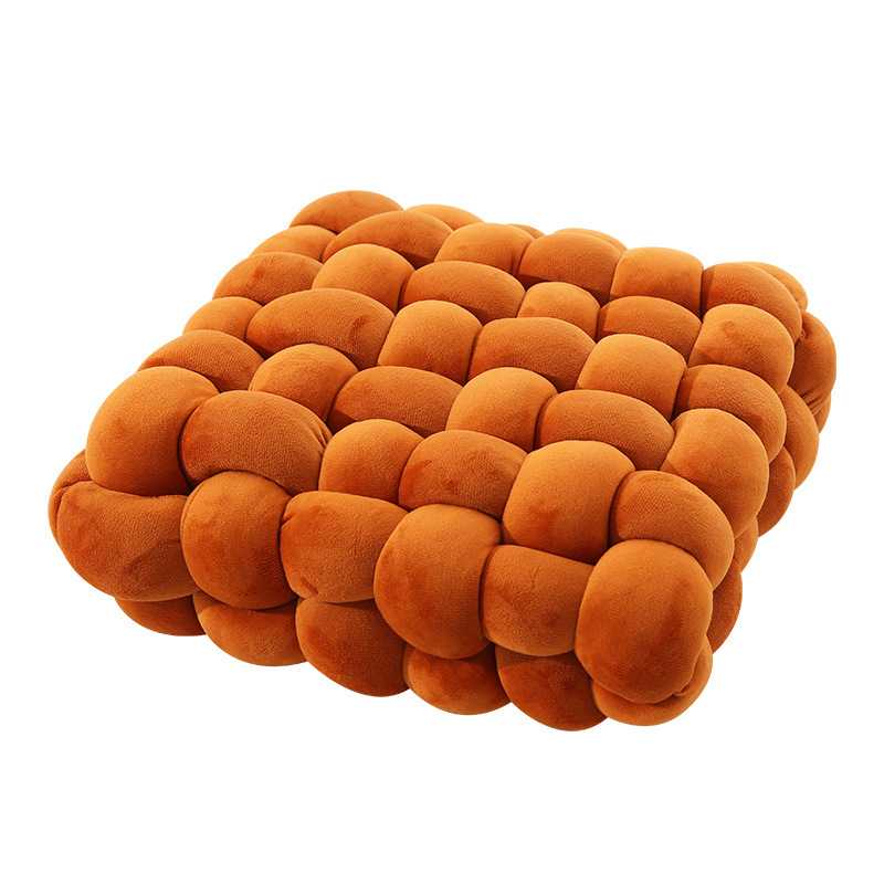 ソファクッション ノット編みふんわりクッション