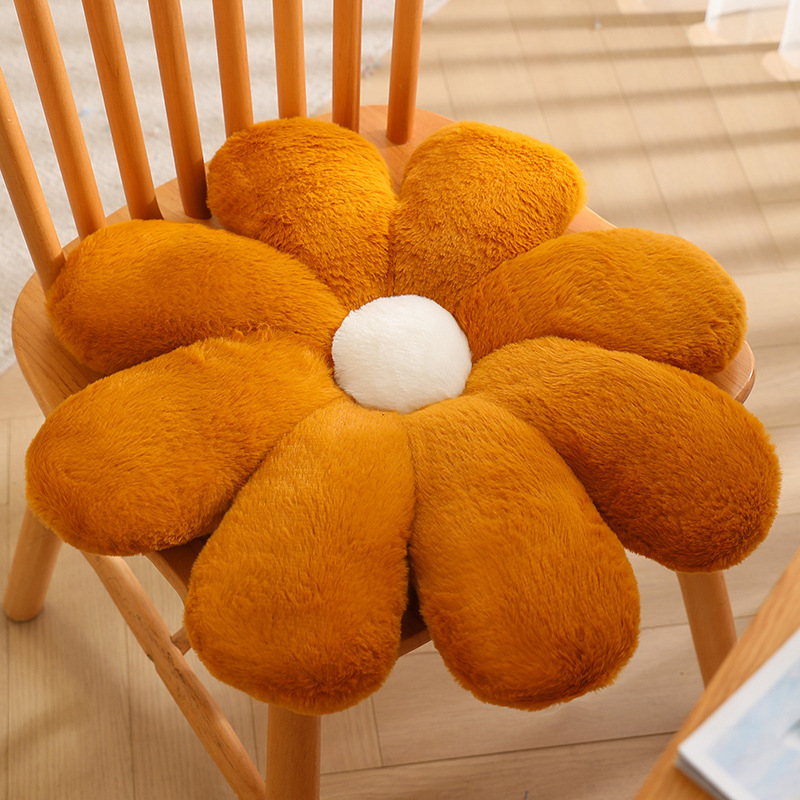 ソファクッション お花モチーフのやわらかクッション