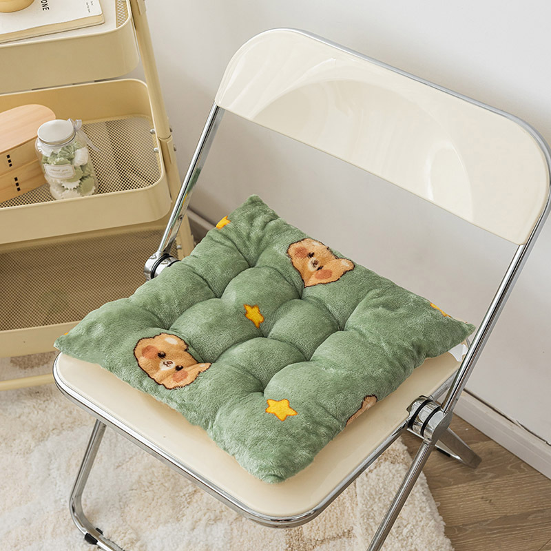 ソファクッション ハート模様のふんわりクッション