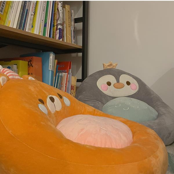 もちもちくまさんビーズソファクッション