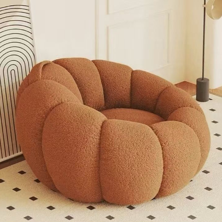 ふんわり花びらビーズソファクッション