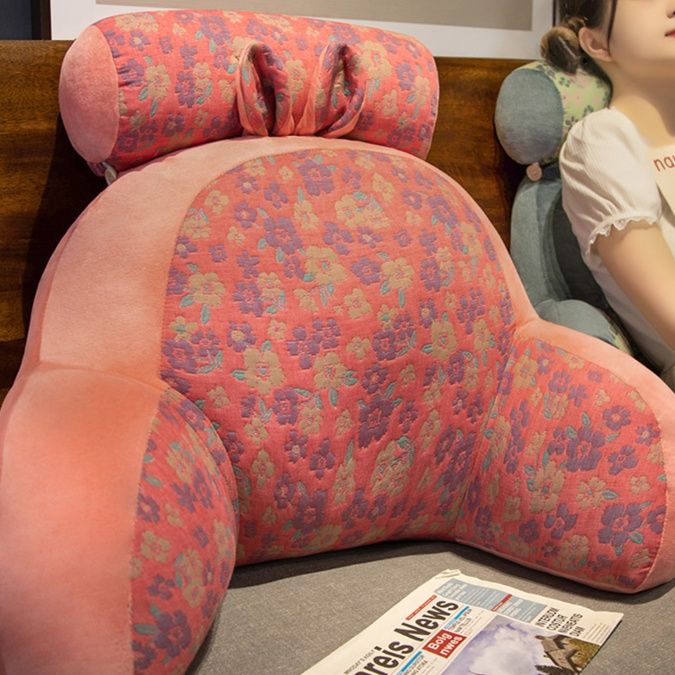 ソファクッション 人体工学腰椎サポートクッション