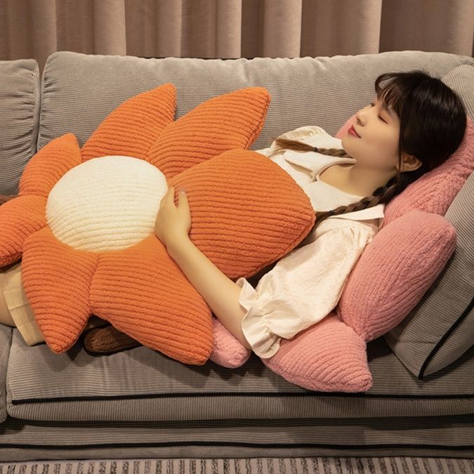 ソファクッション 花咲く癒しのお花クッション