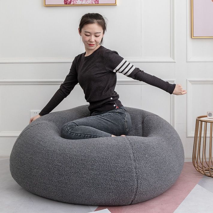 ソファクッション 持ち手付き大型ビーズソファクッション