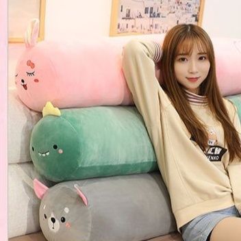 ソファクッション 可愛い動物デザイン抱き枕ロングソファクッション