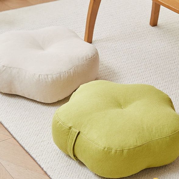 ソファクッション 厚手花型座布団クッション弾力性抜群洗濯可能