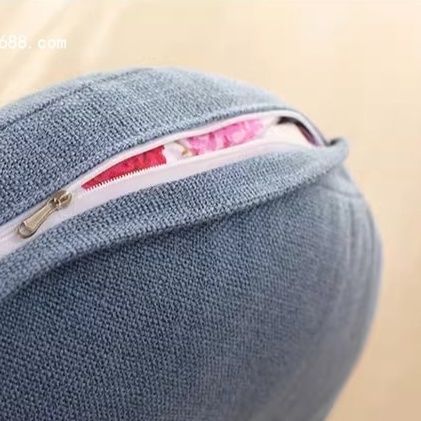 ソファクッション ふんわり円形フロアクッショ