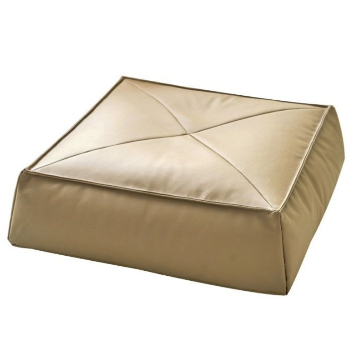 ソファクッション 高級感漂う立体縫製レザーソファクッション