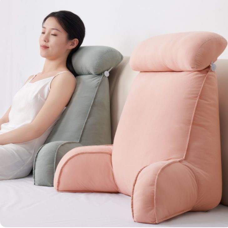 ソファクッション 多機能背もたれ付き姿勢サポートソファクッション