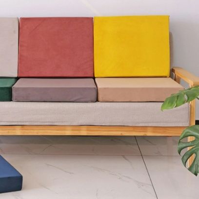 ソファクッション 厚手高反発海綿仕様防滑底付き座布団