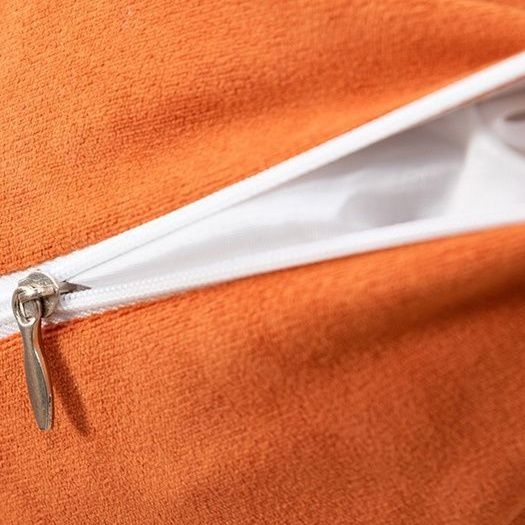 ソファクッション 幾何学模様刺繍入り荷蘭絨正方形ソファクッション