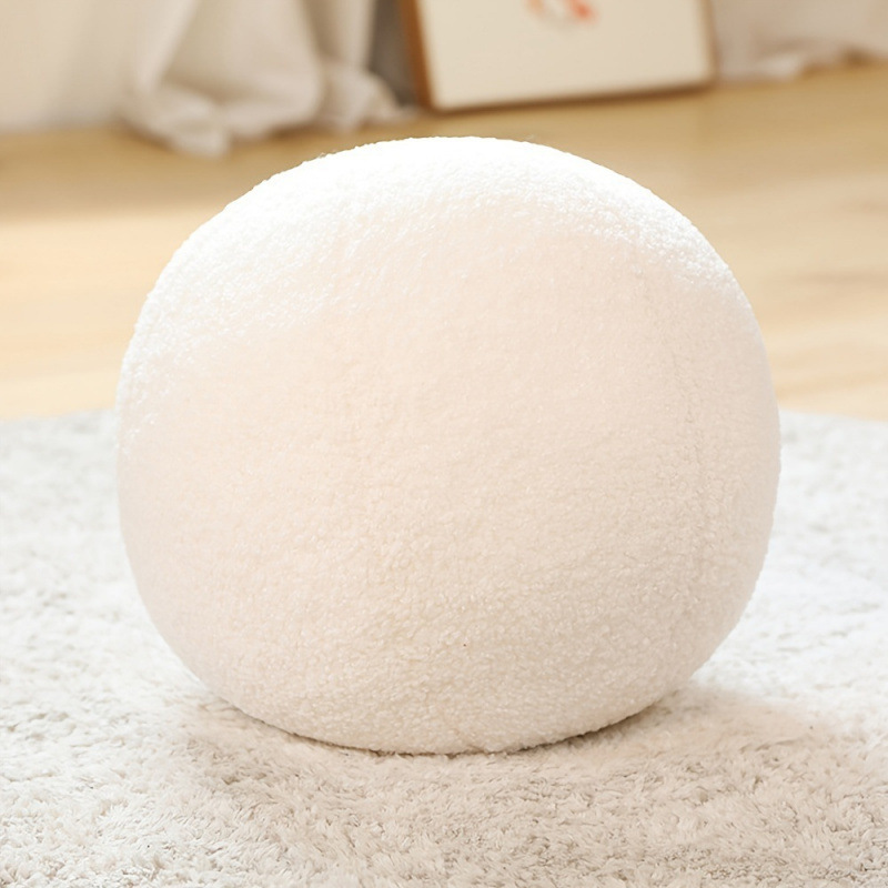 ソファクッション ふわもこ円形座椅子クッション
