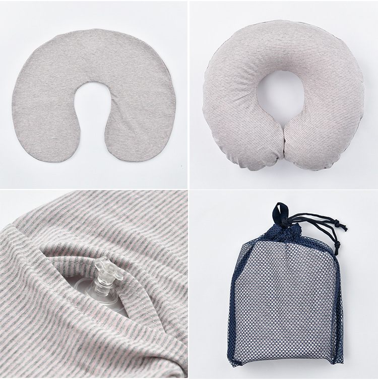 ソファクッション 携帯用綿混素材の旅行用首クッション