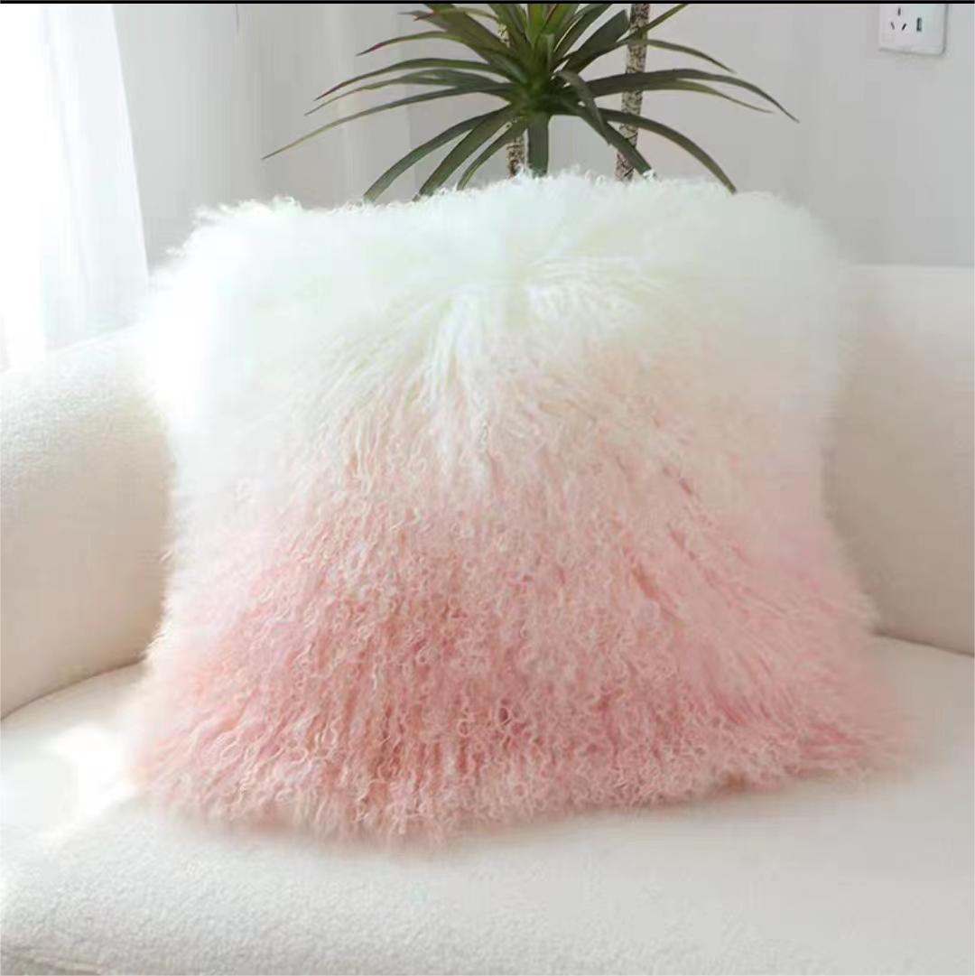 ソファクッション モコモコぼかしくつろぎクッション