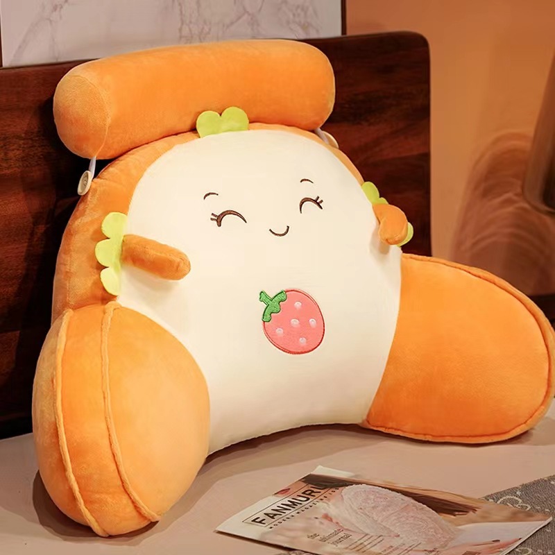 ソファクッション かわいい動物の背もたれクッション