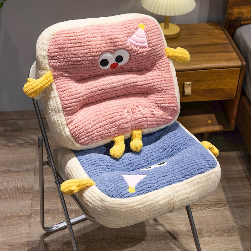 ソファクッション かわいい表情のやすらぎクッション
