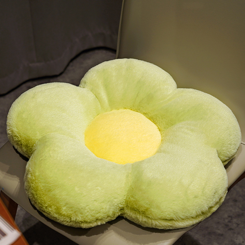 ソファクッション お花モチーフのやすらぎクッション