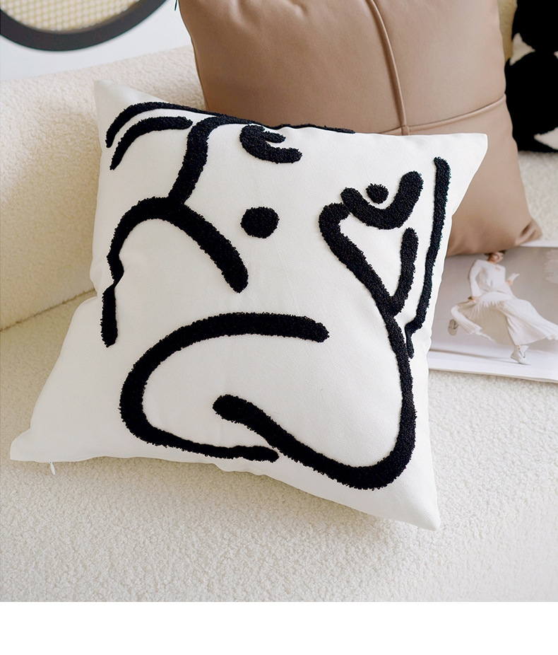 ソファクッション モダンクロス キルティングクッション