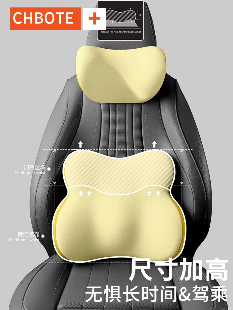 ソファクッション 人間工学に基づく腰頸部サポートクッション