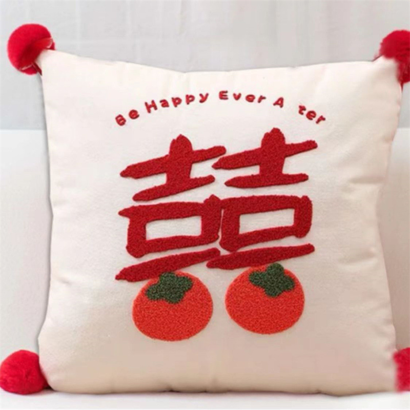 縁結び祝福ソファクッション