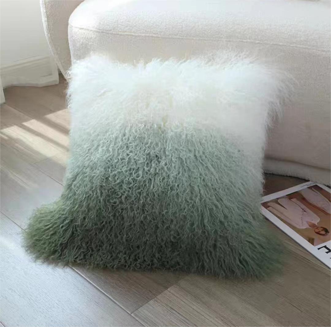 ソファクッション モコモコぼかしくつろぎクッション