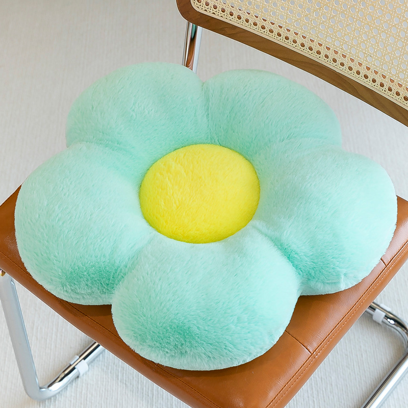 ソファクッション お花型ぽってりクッション