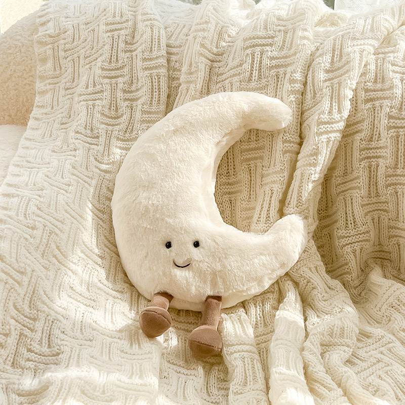 おやすみ月と太陽のソファクッション