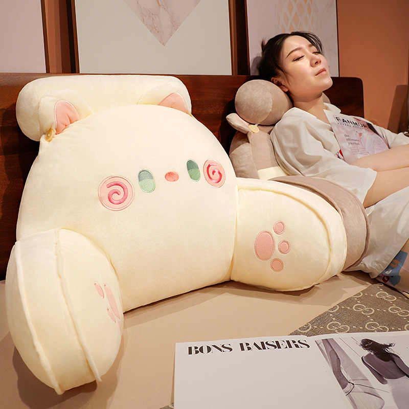 ソファクッション ねこまくら 腰楽クッション