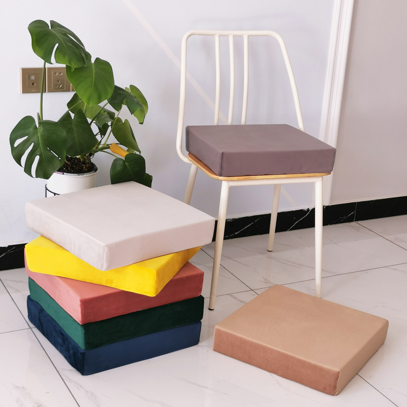 ソファクッション 厚手高反発海綿仕様防滑底付き座布団