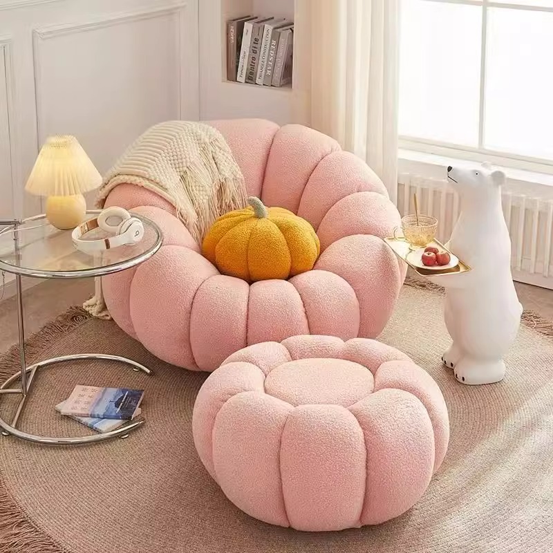 ソファクッション ふわもこ花びらクッション
