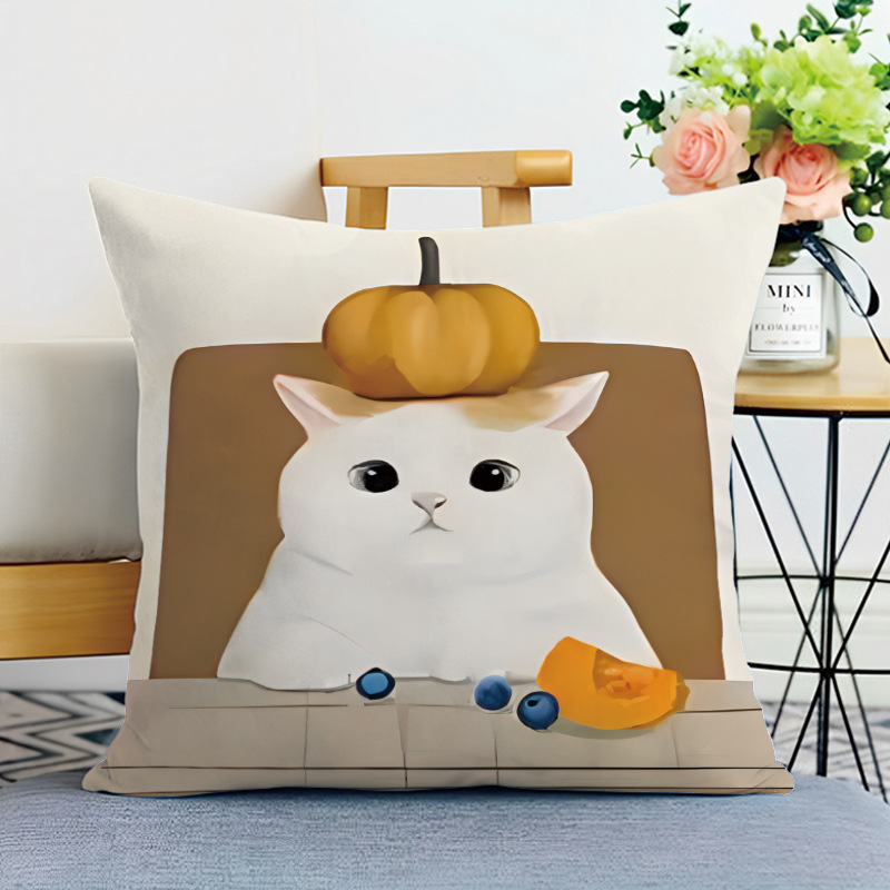 北欧モダン ボタニカルアートソファクッション