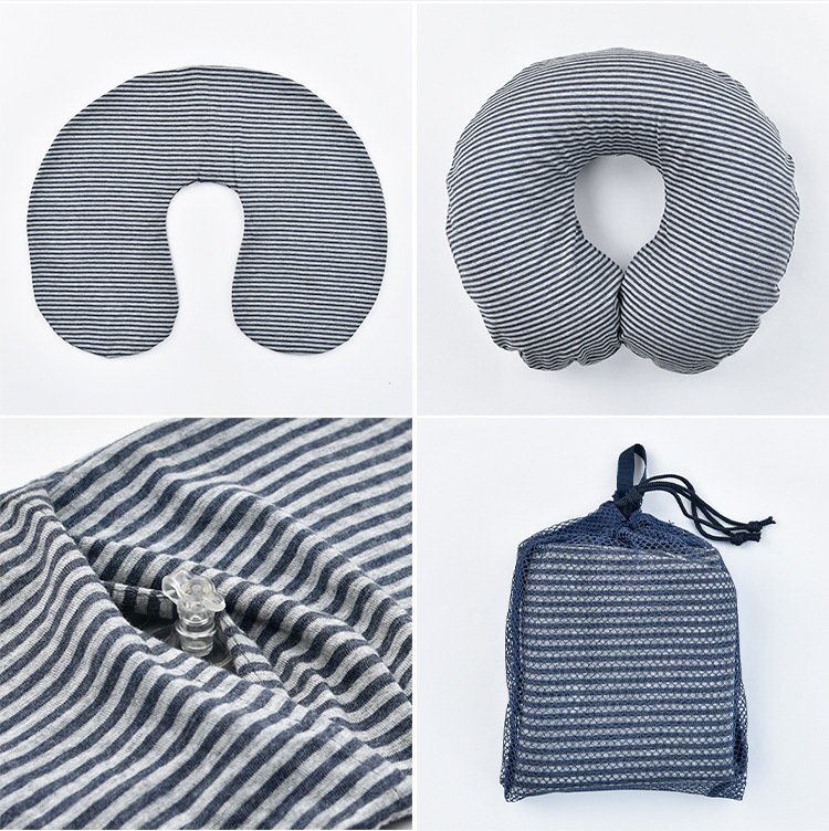 ソファクッション 携帯用綿混素材の旅行用首クッション