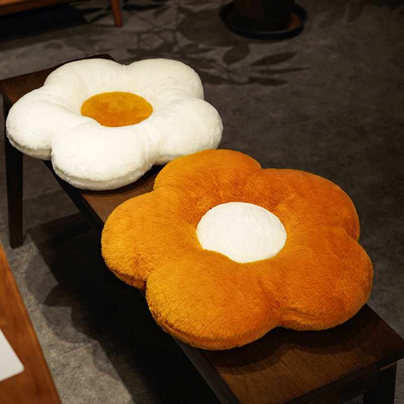 ソファクッション お花モチーフのやすらぎクッション
