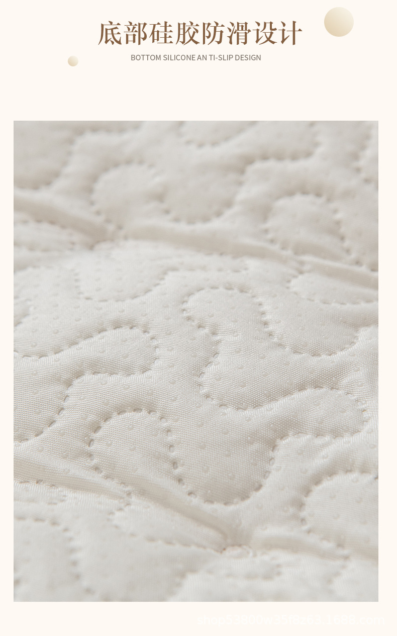 ソファクッション 市松模様キルト仕様ソファマット座布団