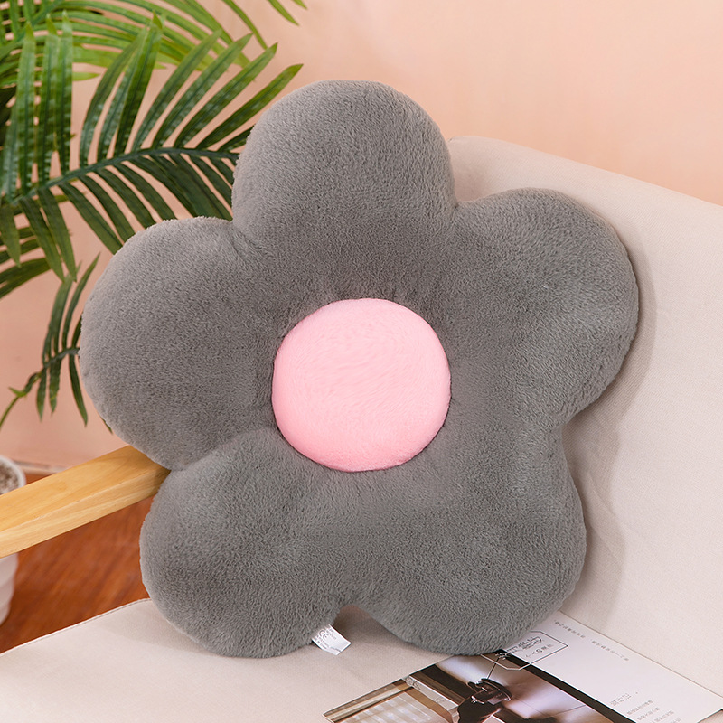 ソファクッション お花型ぽってりクッション