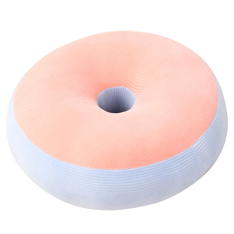 ソファクッション 中央穴あき円形フロアソファクッション