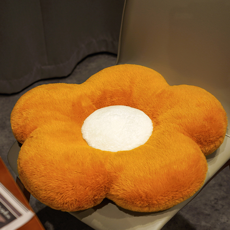 ソファクッション お花モチーフのやすらぎクッション
