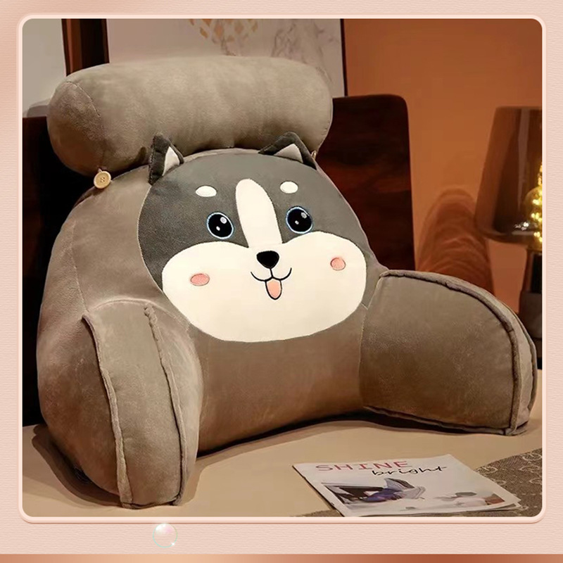 ソファクッション かわいい動物の背もたれクッション