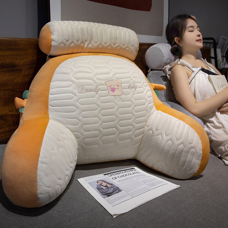 ソファクッション ふわふわベッド背もたれクッション