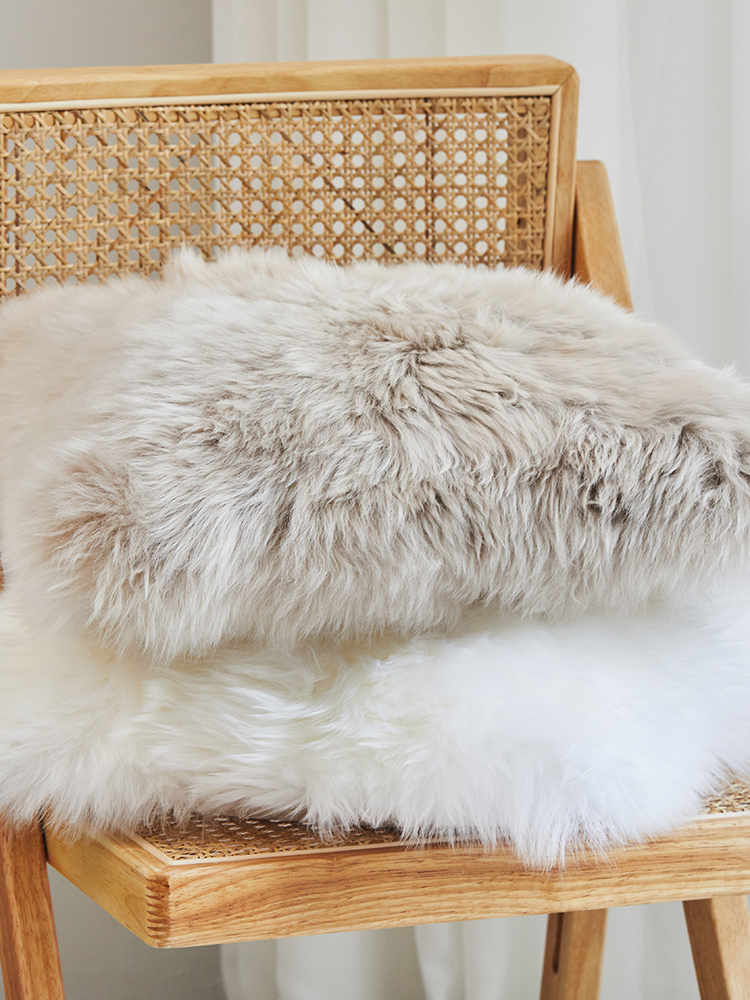 ふんわりモコモコ ソファクッション
