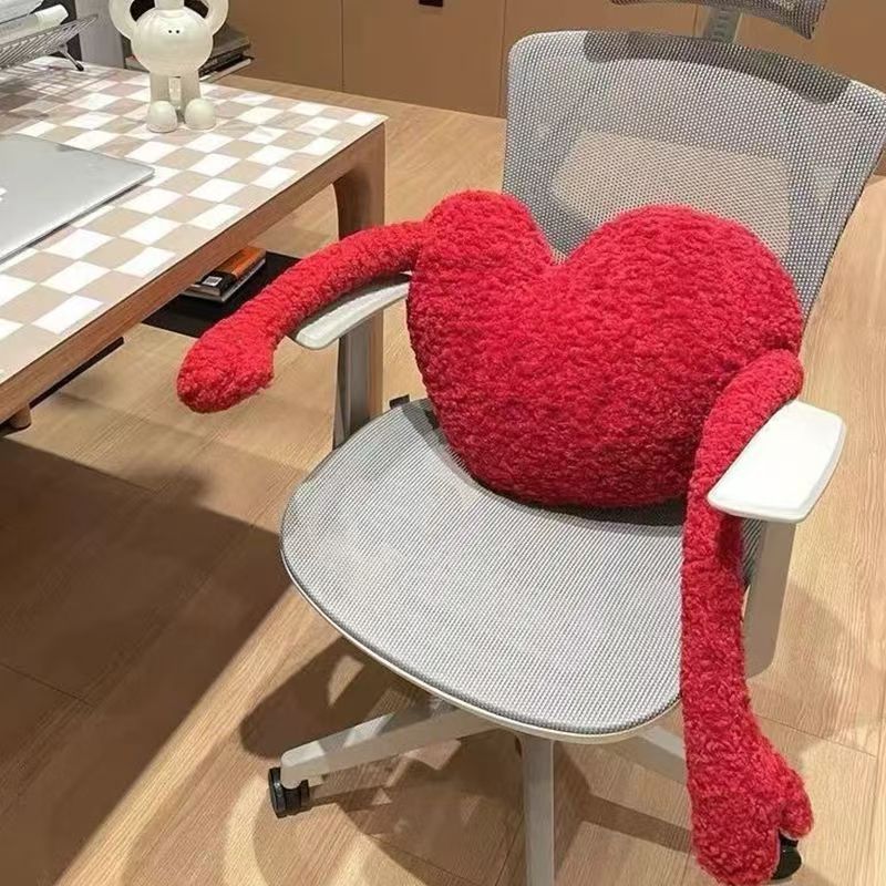 ハートふわもちソファクッション