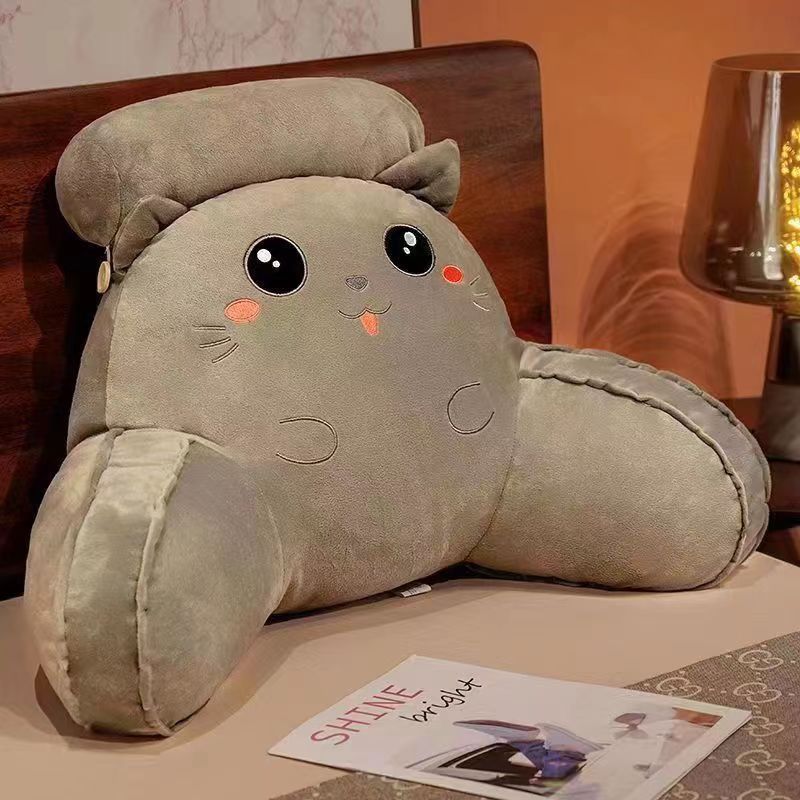 ソファクッション かわいい動物の背もたれクッション