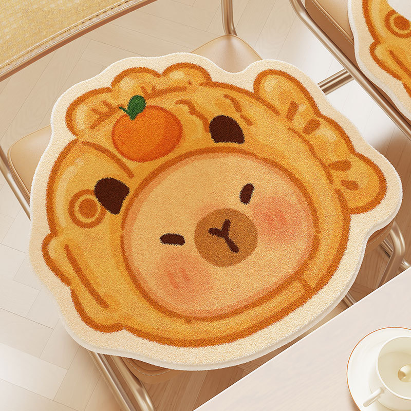 ソファクッション くまさんおやすみフロアクッション
