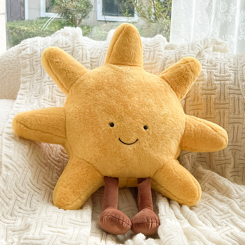 おやすみ月と太陽のソファクッション