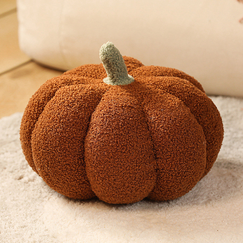 ソファクッション もこもこかぼちゃのくつろぎクッション