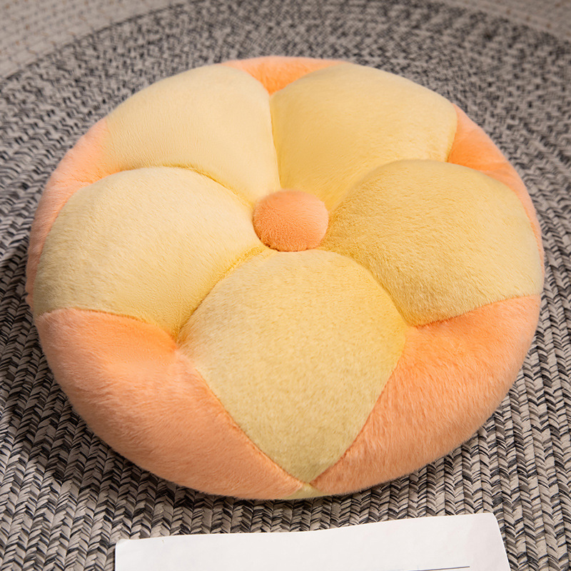 ソファクッション お花モチーフのふわふわクッション