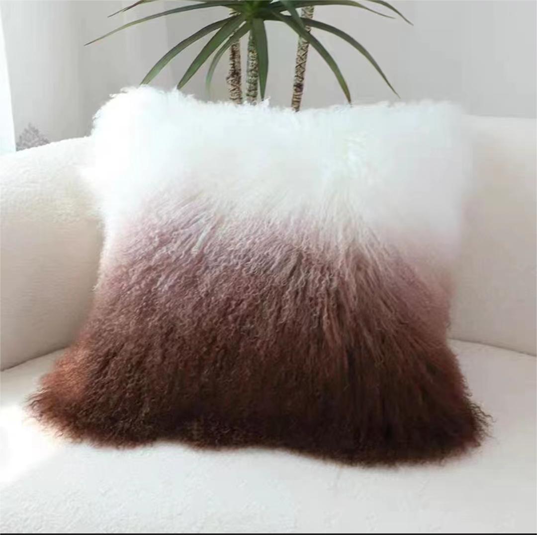 ソファクッション モコモコぼかしくつろぎクッション