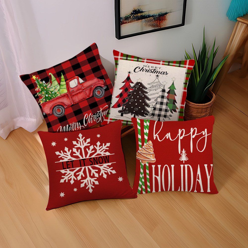 クリスマスホリデーコレクションソファクッション