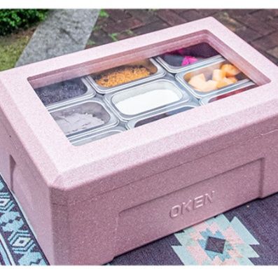 クーラーボックス 多機能調味料収納保冷ボックス