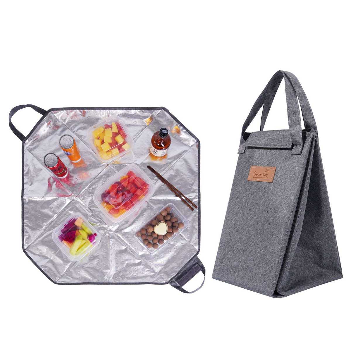 クーラーボックス専門店 折りたたみピクニックマット保冷バッグセット